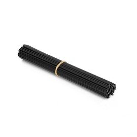 Ruimou 50pcs PP Plastic Welding Rods Length 7.9 Inch PP Welding Sticks for Car/Kayak Plastic Repair (Black)