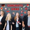 JarThenaAMCS 28Pcs Graduation Car Magnets 6 Inch 2025 Congrats Grad