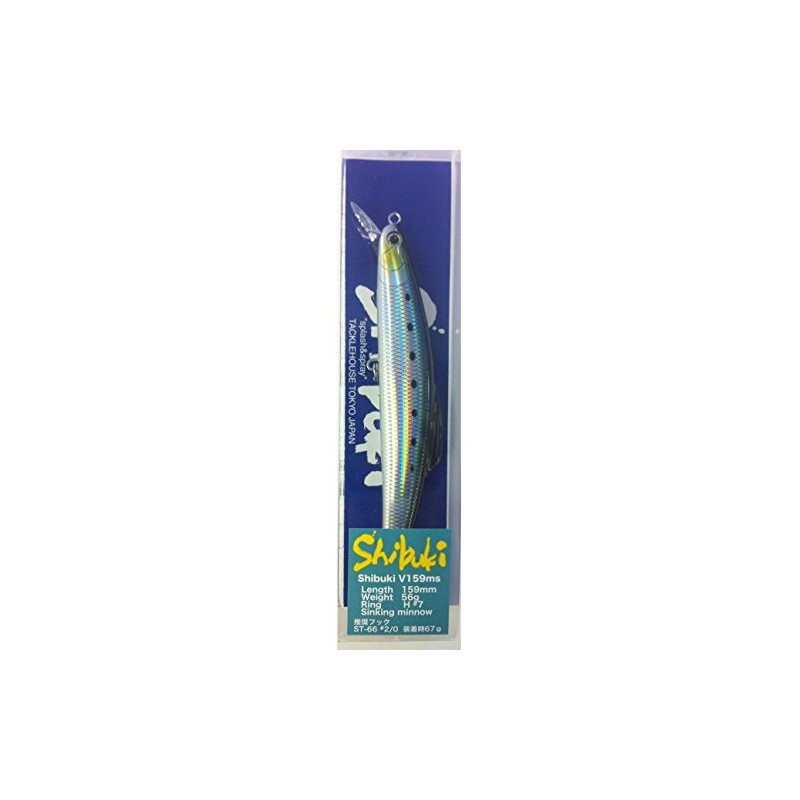 TackleHouse Minnow Shibuki ms 6.2 inches (159 mm), 2.0 oz