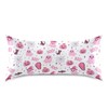Halloween Pink Ghost Pumpkin Pillow Covers Silk Pillowcase for Hair