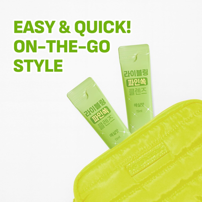 [Liveling] Pineapple Cider Vinegar Drink Stick & 3-in-1 Shot with