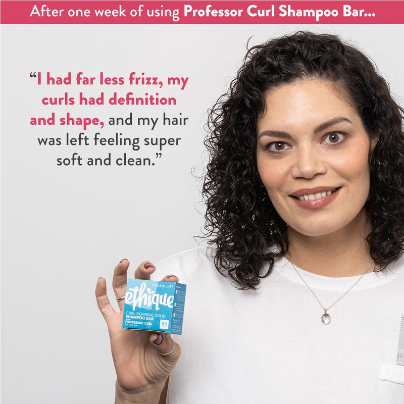 Ethique Professor Curl Curl-Defining Solid Shampoo Bar, 108g