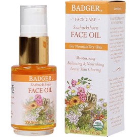 Badger Balm Seabuckthorn Face Oil, 30 ml