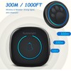 Soft Ring Blk Dog Bells to Go Outside - Wireless