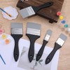 5 Pieces Silicone Paint Brush Set, Color Shaper Silicone Brushes