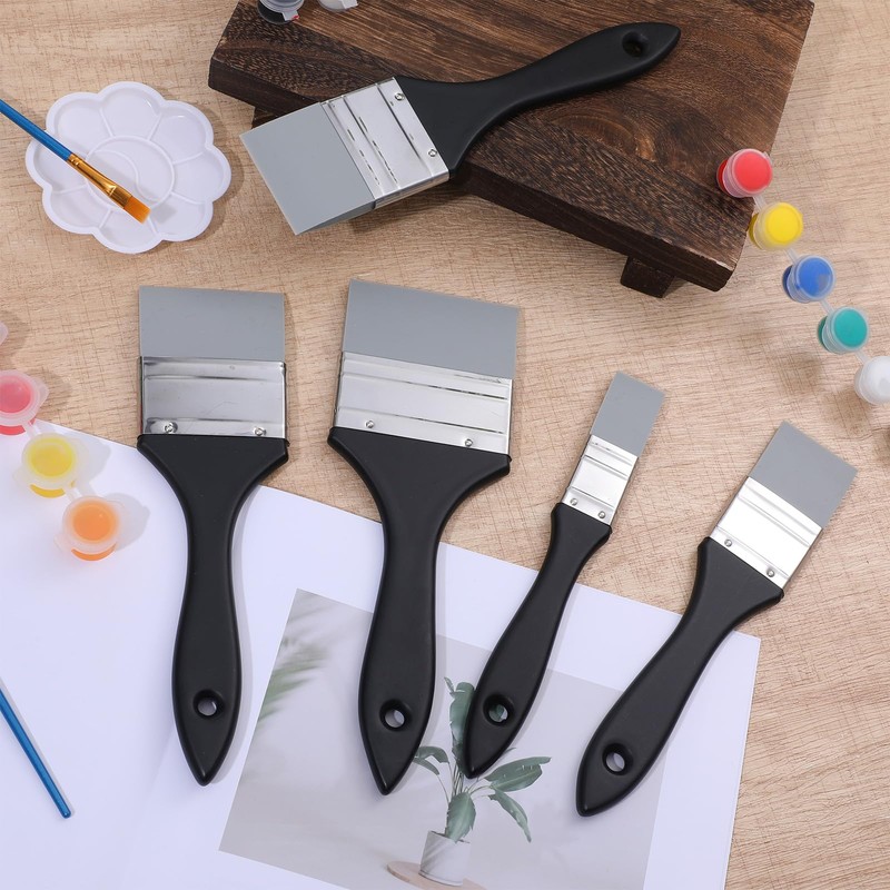 5 Pieces Silicone Paint Brush Set, Color Shaper Silicone Brushes