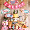 20 pcs Candy Land Party Decorations Welcome to Candyland Sign
