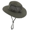 Connectyle Unisex UPF 50+ Wide Brim Sun Hat, Breathable, Safari