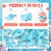 Geelin 50 Pcs Mini Resin Hammerhead Shark Figurines, Tiny Sharks