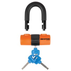 Oxford HD Max Orange High Security Motorcycle Steel Disc Lock LK312