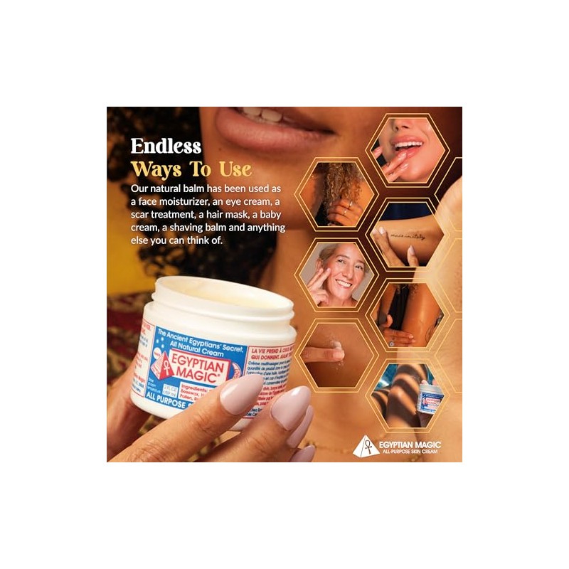 Egyptian Magic Crema Multiusos para Piel, Hidratación y Reparación para
