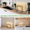 MESTUDIO Cutting Board Holder, 1.2 in. Wide Slots Cabinet Organizer