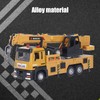 Kids Crane Truck, Alloy, Friction, Dynamic Design, Kids Crane Truck,