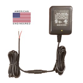 OhmKat Video Doorbell Power Supply - Compatible with Skybell HD - Needs No Existing Wiring - Transformer, Adapter, Power Kit & Supply All in One