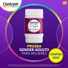 Frasco Multivitamínico Centrum Mujer Vitamina Calcio Hierro Retinol Tabletas Sabor