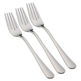 3 Fish Forks 19 x 2.65 cm Stainless Steel 18/0 Simple and Elegant Design