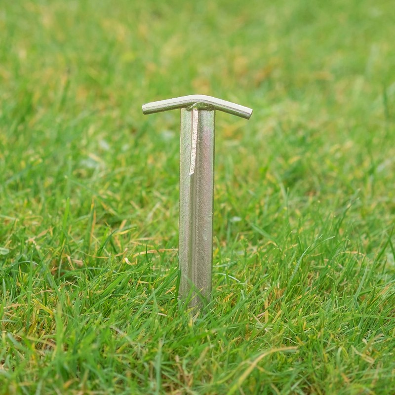 Moritz Steel T-Profile Tent Peg Camping 30-40 or 50 cm