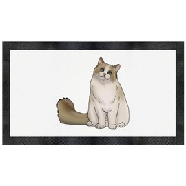 'Ragdoll Cat' Pet Feeding Mat (PM00013830)