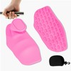 Rubber Gym Grips Fingerless Workout Grips - Ergonomic Rubber Hand