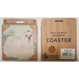 Maltese Tabletop Drink Coaster (1)
