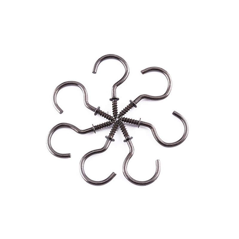 Antique Brass 32MM Small Shouldered Cup Hooks For Hanging Coffee