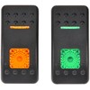Dorman 84946 Electrical Switch Rocker Covers Amber Green, 2 Pack