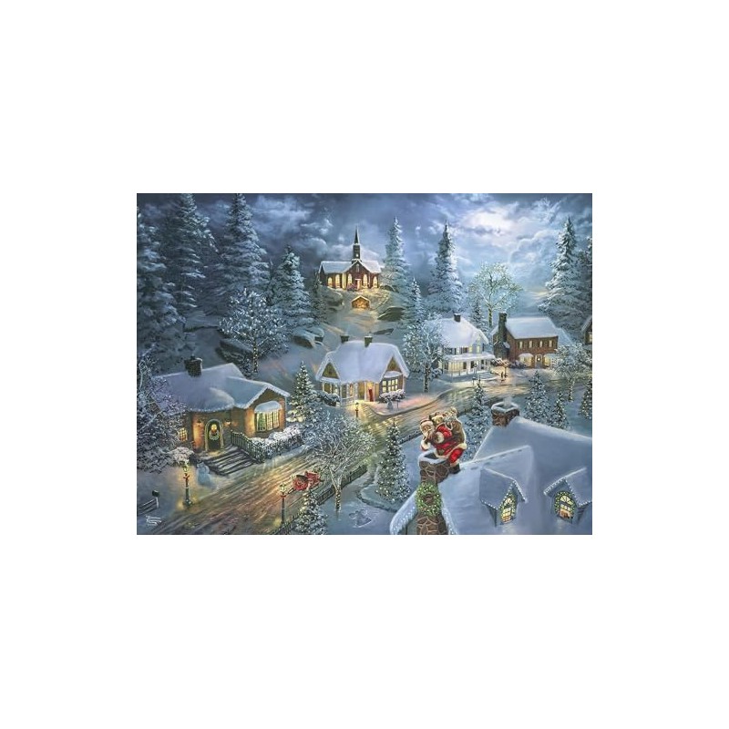 Ceaco - Holiday - Santa Silent Night - Rompecabezas de