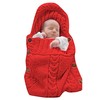 XMWEALTHY Newborn Baby Wrap Swaddle Blanket Knit Sleeping Bag Receiving