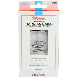Sally Hansen Advanced Hard As Nails Strength Top Coat 0.45 Ounce (13.3ml) (6 Pack)