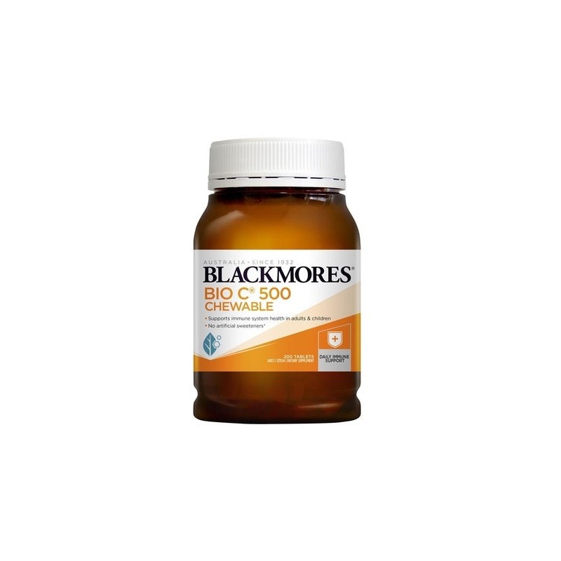 Blackmores Bio C Chewable 500Mg 50Tabs Vitamin C