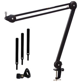 keepdrum MS138 Professional Microphone Boom Articulated Tripod for Microphones