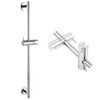 SKOWLL Shower Slide Bar with Adjustable Handheld Shower Head Holder