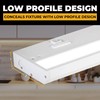 LED Under Cabinet Lighting Hardwired - 3CCT 18 Inch White