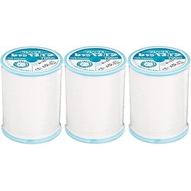 Fujix Col.403 F55-3S Shappes Spun Sewing Thread #60, 700m, Set of 3, Produced