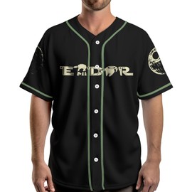 99TIMORO Movie Character Baseball Jersey Shirts, Uniform Jersey Shirt, Baseball Button Down Shirt, Gifts for Men Women