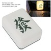 Night Light Mahjong Shape 4 Light Chips USB Rechargeable Yellow
