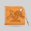 Lanmachoice Surf Wax Comb - Bamboo Surfboard Wax Scraper and