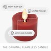 Luminara 2-Pack Moving Flame LED Flameless Tealight (2" x 2")