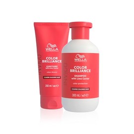 Wella Professionals Invigo Color Brilliance Coarse Vorteils-Set ‚Äì professionelle Haarpflege mit Vitamin E f√ºr dickes, gef√§rbtes Haar ‚Äì 300 ml Shampoo, 200 ml Conditioner