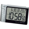 Casio DQD-240J-8JF Alarm Clock, Radio Clock, Silver, Digital Temperature, Calendar,