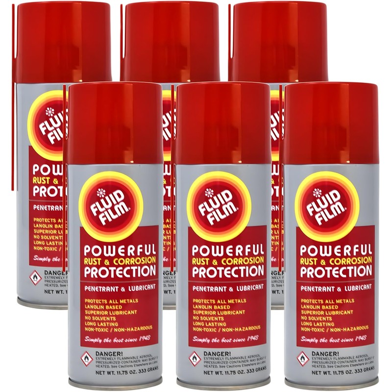 Fluid Film 11.75 oz Penetrating Oil Spray 6 Pack, Spray