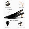 Coutgo - Zapatos de tacón para mujer, con correa de