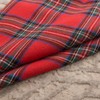 Set of 4 Christmas Scottish Tartan Cushion Covers, RedTartan Check