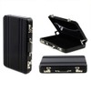 (Gold) Multi-Color Slim Aluminum Business Card Holder Wallet for Men