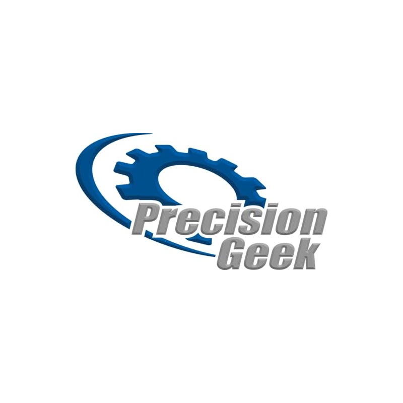 Precisiongeek Black Steel Knurled Screws DIN 464 (5, M3 x