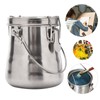 Brush Washing Bucket Plastic Material Easy Carry Painting Supply with