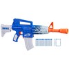Nerf Fortnite Blue Shock Blaster, 10-Dart Clip, 10 Elite Nerf