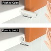 4.21" Push to Open Cabinet Hardware CBRIVE 10 Pack Push