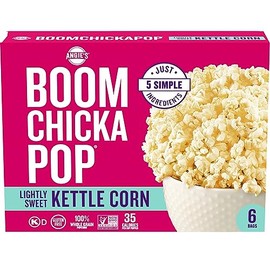 Boom Chicka Pop Lightly Sweet Kettle Corn 19.74 oz (Pack of 6)