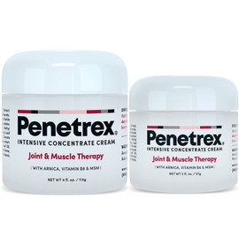 Penetrex Penetrex Joint & Muscle Therapy Duo - Soothing Relief for Back, Neck, Hands, Feet & Nerves - Rub with Arnica, Vitamin B6 MSM & Boswellia - 2oz, 4oz